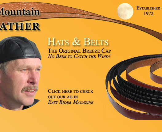 Breeze Cap - Leather  Hat